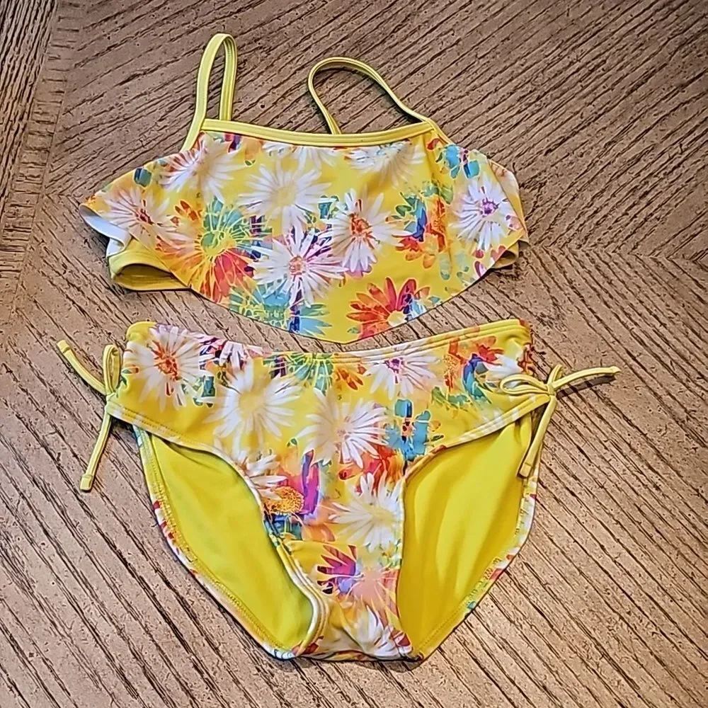 Cute flower bikini set size L 10/12